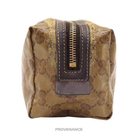 🔴 Gucci Zip Pouch - GG Canvas Glace - Picture 8 of 11